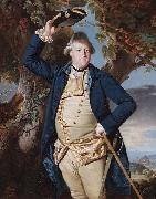 George Nassau Clavering, 3rd Earl of Cowper (1738-1789), Florence beyond Johann Zoffany